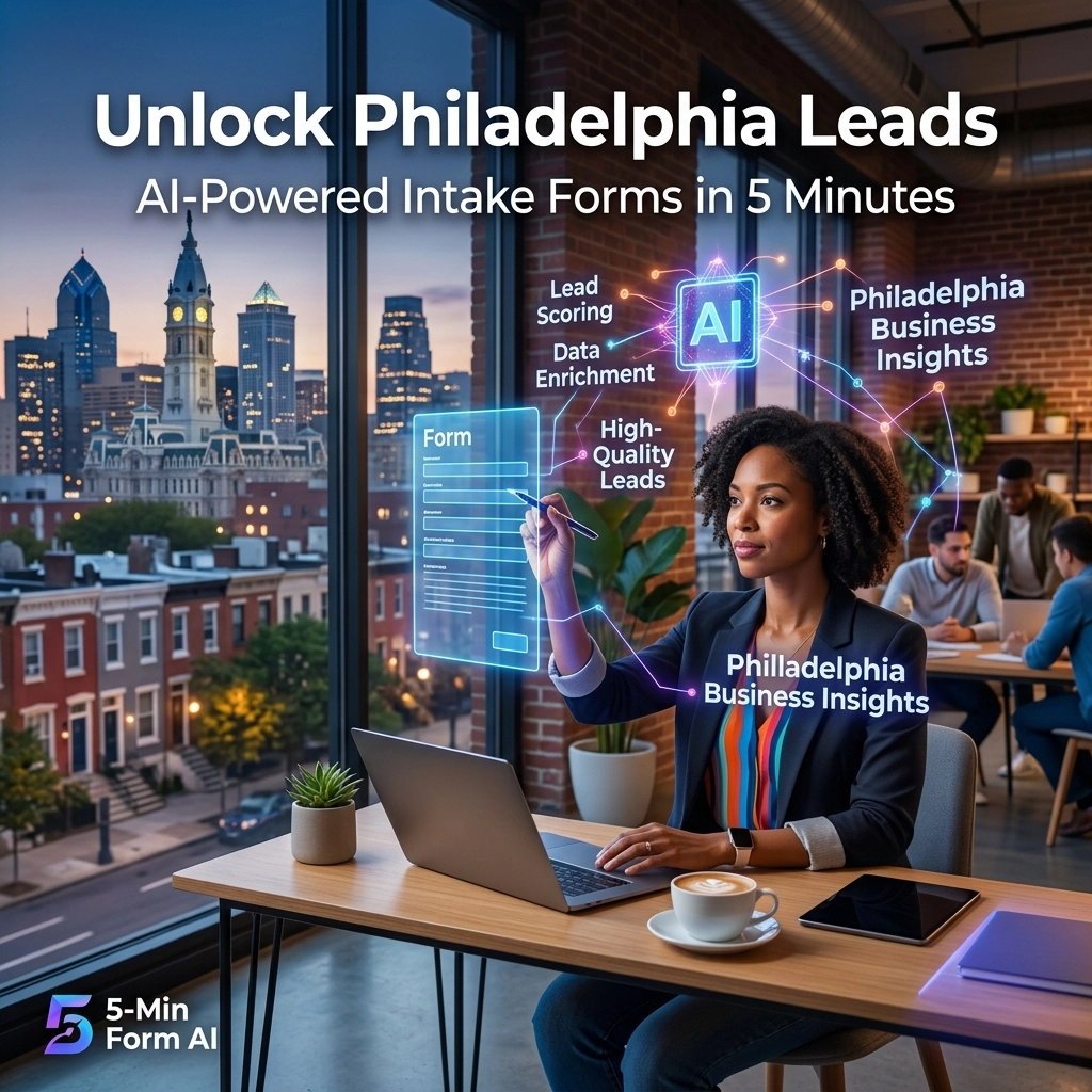 AI-powered form tool for Philadelphia business leads